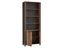 Aktenschrank >Celon< in Old Wood Vintage - 86x220.7x41.6cm (BxHxT)