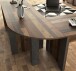 Arbeitstisch >Celon< in Old Wood Vintage - 103/153/70x73.5x70cm (BxHxT)