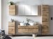 Hängeschrank >Villach< (B/H/T: 40x64x20 cm) in wotaneiche - 40x64x20 (BxHxT)