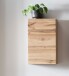 Hängeschrank >Villach< (B/H/T: 40x64x20 cm) in wotaneiche - 40x64x20 (BxHxT)