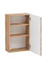Hängeschrank >Villach< (B/H/T: 40x64x20 cm) in wotaneiche - 40x64x20 (BxHxT)