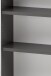 Hängeschrank >Villach< (B/H/T: 40x64x20 cm) in matt grau - 40x64x20 (BxHxT)