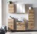 Midischrank >Villach< (B/H/T: 40x130x35 cm) in wotaneiche - 40x130x35 (BxHxT)