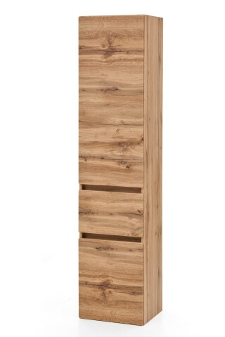 Seitenschrank >Villach< (B/H/T: 40x180x35 cm) in wotaneiche - 40x180x35 (BxHxT)