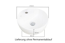 Waschtisch-Set >Villach< (B/H/T: 100x41x47 cm) in matt grau - 100x41x47 (BxHxT)