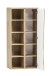 Midischrank >Kaprun< (B/H/T: 60x130x35 cm) in wotaneiche - 60x130x35 (BxHxT)