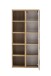 Midischrank >Kaprun< (B/H/T: 60x130x35 cm) in wotaneiche - 60x130x35 (BxHxT)