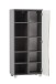 Midischrank >Kaprun< (B/H/T: 60x130x35 cm) in graphit - 60x130x35 (BxHxT)