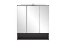 Badezimmerspiegelschrank >Kaprun< (B/H/T: 60x64x20...