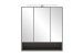 Badezimmerspiegelschrank >Kaprun< (B/H/T: 60x64x20 cm) in graphit
