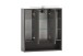 Badezimmerspiegelschrank >Kaprun< (B/H/T: 60x64x20 cm) in graphit