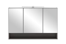 Badezimmerspiegelschrank >Kaprun< (B/H/T: 100x64x20...