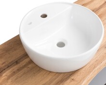 Waschtisch-Set >Kaprun< (B/H/T: 101x55x47 cm) in graphit - 101x55x47 (BxHxT)