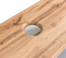 Waschtisch-Set >Kaprun< (B/H/T: 101x55x47 cm) in graphit - 101x55x47 (BxHxT)