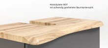 Waschtisch-Set >Kaprun< (B/H/T: 61x55x47 cm) in graphit - 61x55x47 (BxHxT)