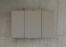 Badezimmerspiegelschrank >Manchester< (B/H/T: 100x64x20 cm) in wotaneiche