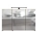 Badezimmerspiegelschrank >Manchester< (B/H/T: 100x64x20 cm) in wotaneiche