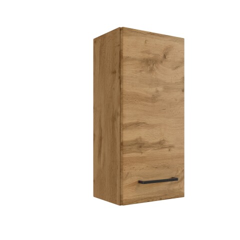 Hängeschrank >Manchester< (B/H/T: 30x64x20 cm) in wotaneiche - 30x64x20 (BxHxT)