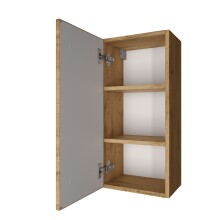 Hängeschrank >Manchester< (B/H/T: 30x64x20 cm) in wotaneiche - 30x64x20 (BxHxT)