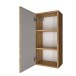 Hängeschrank >Manchester< (B/H/T: 30x64x20 cm) in wotaneiche - 30x64x20 (BxHxT)