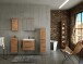 Seitenschrank >Manchester< (B/H/T: 25x180x33 cm) in wotaneiche aus MDF
