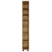 Seitenschrank >Manchester< (B/H/T: 25x180x33 cm) in wotaneiche aus MDF