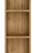Seitenschrank >Manchester< (B/H/T: 25x180x33 cm) in wotaneiche aus MDF