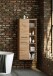 Midischrank >Manchester< (B/H/T: 55x130x33 cm) in wotaneiche - 55x130x33 (BxHxT)