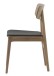 Stuhl >LIVO< (2er Set) (B/H/T: 46x82x54 cm) in natur aus Eiche - 46x82x54cm (BxHxT)