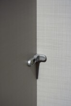 Kleiderschrank >Click< (B/H/T: 90x198x58 cm) in Plankeneiche-Nachbildung