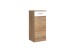 Kommode >Click< (B/H/T: 46x106x40 cm) in Plankeneiche-Nachbildung