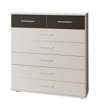 Kommode >Click< (B/H/T: 90x106x40 cm) in Weiß...