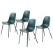 Stuhl >WHITBY< (4er Set) (B/H/T: 48x84x50 cm) in Petrol aus Petrol - 48x84x50cm (BxHxT)