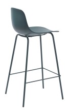Barhocker >WHITBY< (2er Set) (B/H/T: 47x93x48 cm) in Petrol aus Petrol - 47x93x48 (BxHxT)