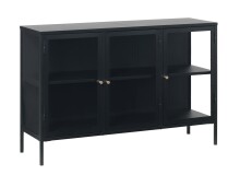 Vitrine >CARMEL< (B/H/T: 132x85x40 cm) in Metall...