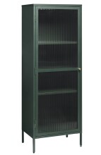 Vitrine >BRONCO< (B/H/T: 58x160x40 cm) in grün...