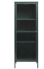 Vitrine >BRONCO< (B/H/T: 58x160x40 cm) in grün...