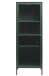 Vitrine >BRONCO< (B/H/T: 58x160x40 cm) in grün aus Metall - 58x160x40cm (BxHxT)