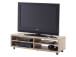 TV-Board >Jeffrey< in Eiche sägerau aus MDF - 120x35x39cm (BxHxT)