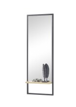 Spiegel >YORKSHIRE-S< (BxHxT: 44x125x12 cm) in holzfarben - 44x125x12 (BxHxT)