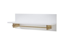 Wandpaneel >CERVO Garderobe< (BxHxT: 97x35x32 cm) in weiß - 97x35x32 (BxHxT)