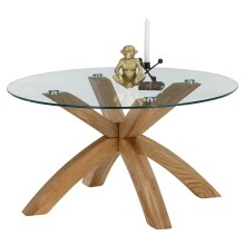 Couchtisch >BISIRA< (BxHxT: 80x40x80 cm) in holzfarben - 80x40x80 (BxHxT)