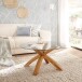Couchtisch >BISIRA< (BxHxT: 80x40x80 cm) in holzfarben - 80x40x80 (BxHxT)