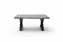 Couchtisch >CARTAGENA< (BxHxT: 110x45x70 cm) in grau - 110x45x70 (BxHxT)