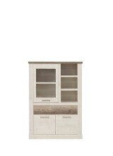 Highboard >Duro< (BxHxT: 109,8x160,3x41,5 cm) Pinia...