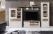 Highboard >Duro< (BxHxT: 109,8x160,3x41,5 cm) Pinia Weiss mit Eiche Antik