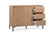 Kommode >Korsika< (BxHxT: 120x87x40 cm) in Dekor Artisan Oak - 120x87x40 (BxHxT)