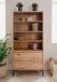 Regal >Korsika< (BxHxT: 77,5x165x40 cm) in Dekor Artisan Oak