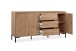 Sideboard >Korsika< (BxHxT: 170x87x40 cm) in Dekor Artisan Oak