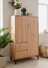 Highboard >Korsika< (BxHxT: 81x139x40 cm) in Dekor...